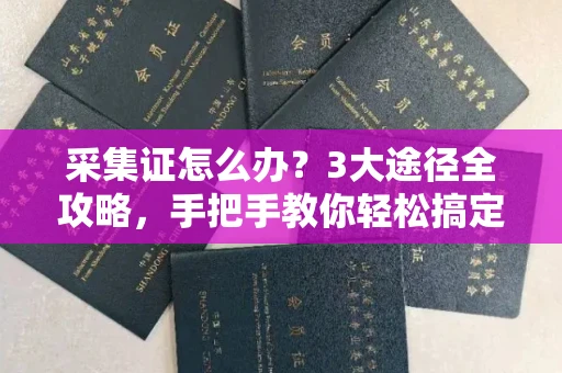 全国采集证怎么办？3大途径全攻略，手把手教你轻松搞定