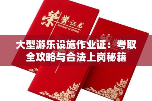 全国大型游乐设施作业证：考取全攻略与合法上岗秘籍