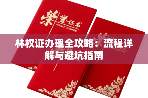 全国林权证办理全攻略：流程详解与避坑指南